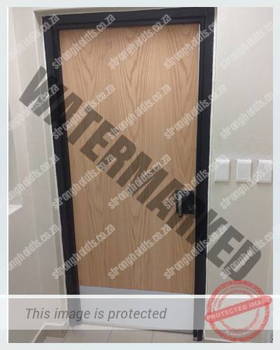 Veneered Antibandit Door installed 1